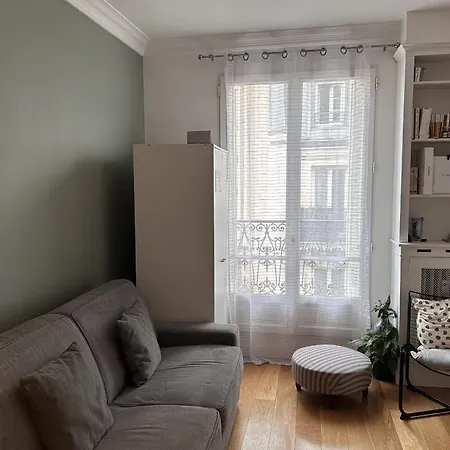 Lägenhet Beautiful T2 With Balcony - Near Parc Clichy Paris